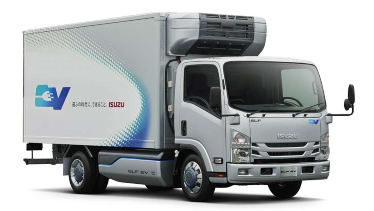 A production electric truck could be based on Isuzu’s ELF concept from the 2019 Tokyo motor show.